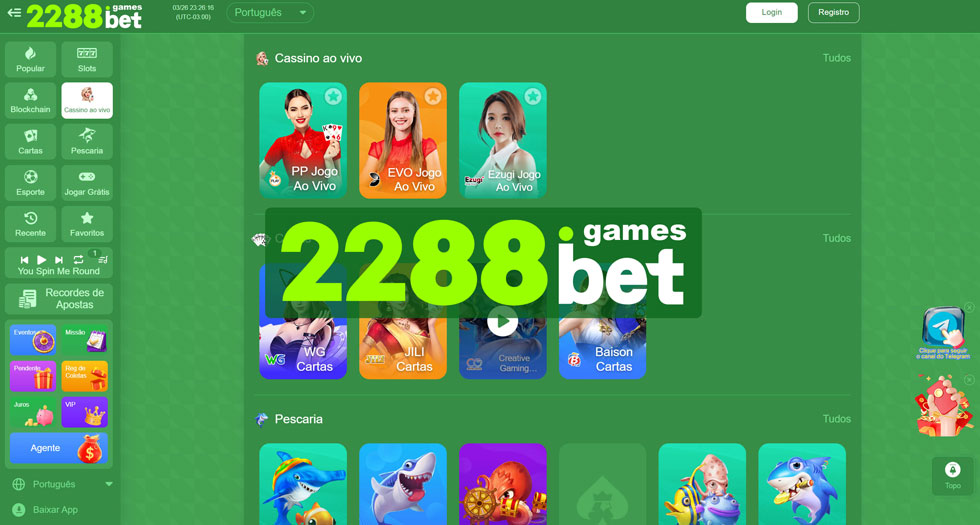 Desenvolvimento do 2288bet Casino